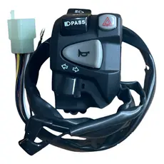 Punho Chave Luz Fan 150 Titan 150 2004 2013 Fan 125 2009 2013 Pisca Alerta Lampejo Cb 650 Nc 750