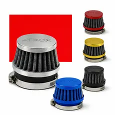Filtro De Ar Moto Esportivo Reto Universal Com Adaptador