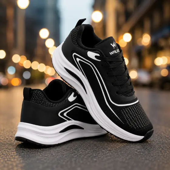 Tênis Masculino Feminino Esportivo Corrida Caminhada Academia Casual Leve Confortável Respirável Antiderrapante WALKE