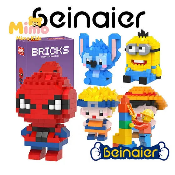 Blocos De Construção Educacionais Lego Compatíveis , Bonecos De Animação Para Crianças