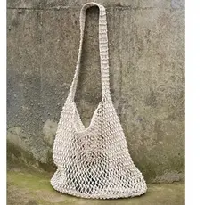 Bolsa de crochê, bolsa de balde tecida, bolsa de praia boêmia de verão, bolsa de noite, bolsa de mão feminina, bolsas de
