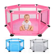 Cercadinho Infantil Hexagonal Desmontável Para Bebês Chiqueirinho