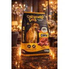 Ração Para Cachorro Caramelo Dog 15kg Sabor Carne – A Ração Mais Querida do Brasil