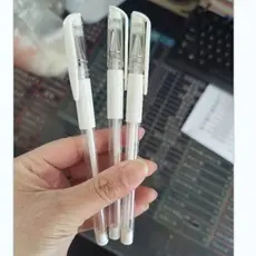 Kit 3 Caneta Em Gel Para Marcação De Sobrancelha Design Micropigmentação Branca ou Rosa Microblading.