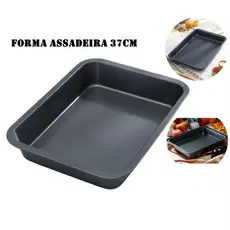 Forma Assadeira Retangular para Torta Antiaderente Forma para pão Cuca Forma para Bolo