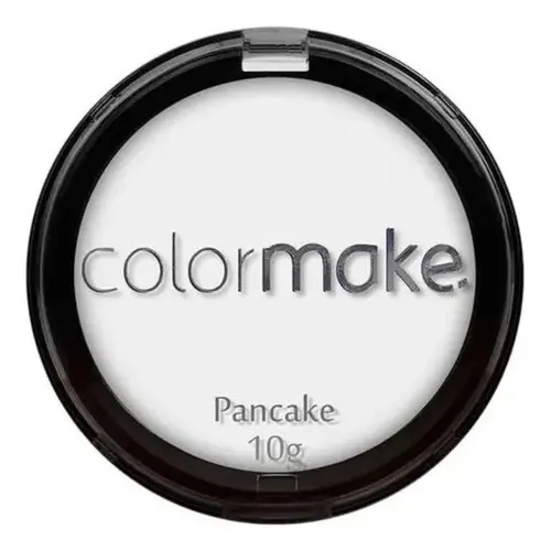 Base De Maquiagem Em Pó Colormake Artística Pó Compacto Tom Branco - 10g