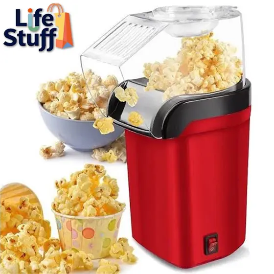 Electric Hot Air Popcorn Maker Minijoy Oil-Free Popcorn Making Machine - 110v