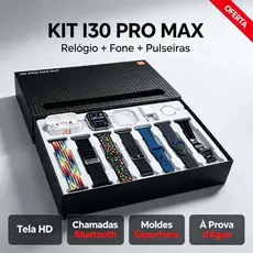 [Envio Rápido] 2026 Nova Chegada i30 Pro Max SUIT Smartwatch Com Caixa De Fones De Ouvido 11 Em 1 Conjunto Carregador Se