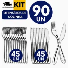 CONJUNTO TALHER INOX PREMIUM PERFEITO BUFFET CASAMENTO BAR RESTAURANTE HOTEL