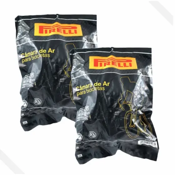 Câmara de Ar Aro 26 Pirelli para Bicicleta 26x 1.75 a 2.125