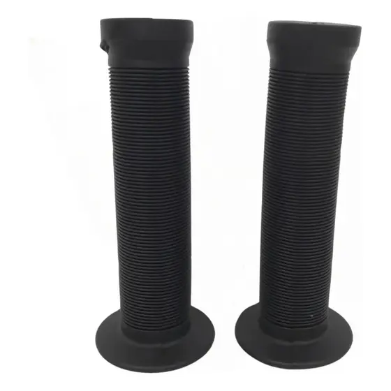 Manopla 132mm BMX Preto GTA/AMR com Flange