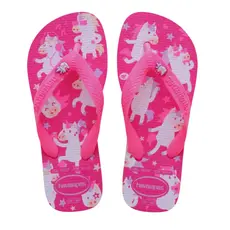 Chinelo kids fantasy Infantil Unicórnio