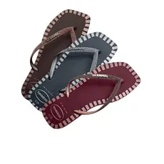 CHINELO SQUARE PONTA QUADRADA COM GLITTER  CONTROU