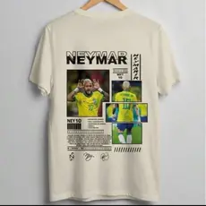 Camiseta Neymar Jr 100% algodão unissex camisa menino ney10