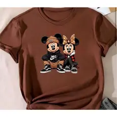CAMISETA MICKEY, CAMISETA MINNIE, MICKEY MOUSE, MINNIE MOUSE, CASAL MICKEY E MINNIE, CAMISETA ESTILOSA, CAMISETA BÁSICA,
