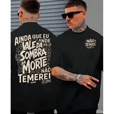 Camiseta Cristã Gospel Versiculo Biblico Envagelico Igreja