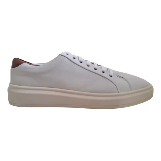 Tênis Sneaker Wizzor Aaron Branco Couro