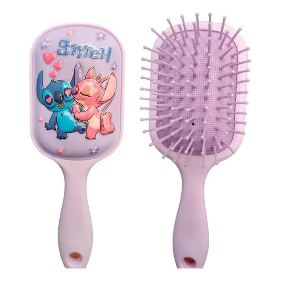Escova Para Cabelo Infantil Tema Lilo StichCrianças pentesDa ModaParaCriançaescovamagicacerdasmacias