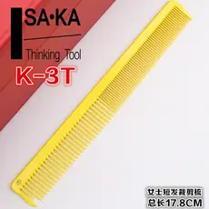 Japão importado Kashaka cabeleireiro corte pente profissional pente de corte de cabelo K-3T senhoras médio curto pente d
