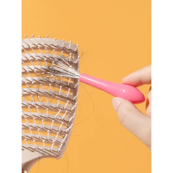 Pente escova de limpeza almofada de ar pente limpeza garra limpador de cabelo pequena escova Airbag massagem pente ferra