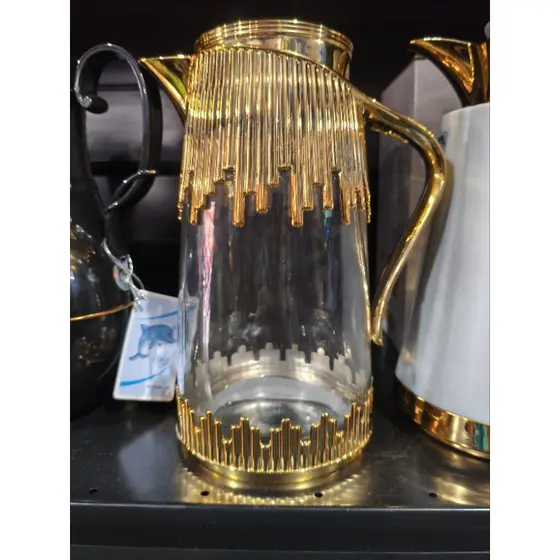 Garrafa Térmica e não térmica Termopro 1Litro/ e Garrafa de Vidro muito Elegante.