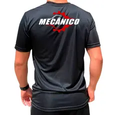 viniele apresenta camiseta 100% algod茫o CAMISETA  Camiseta para Mec芒nico Camiseta para Oficina Mec芒nica Camiseta de Trab