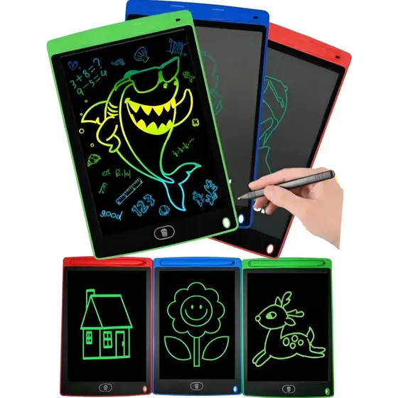 Lousa Magica Digital Tablet Infantil Desenho Escrita 8,5 Pol