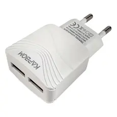 Carregador fonte celular Tomada 2 Usb Bivolt 5v 3.1a Carga Rápida