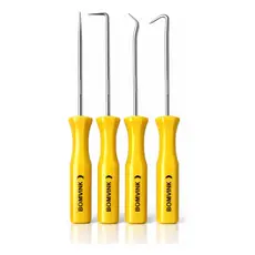 Kit 4 Mini Gancho Removedor Pegador Retentor O-ring Anel Vedação