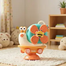 Brinquedo de Hidráulica de Caracol para Habilidades Motoras  Divertido para Mesa de Jantar com Ve