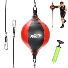 Bola Teto Solo Treino/agilidade Boxe Muay Thai + Bomba De Ar