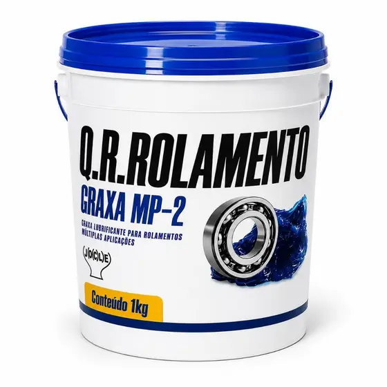 Graxa Azul MP-2 1Kg NLGI 2 para Rolamentos e Mancais