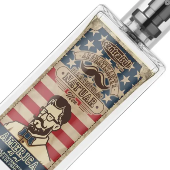 AROMATIZANTE NATUAR MEN AMÉRICA CENTRALSUL 45ML