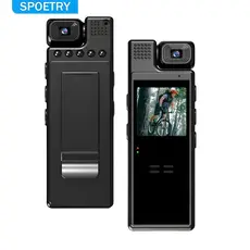 SPOETRY Gravador de Reunião L9 HD Visão Noturna WiFi Câmera Esportiva Áudio Externo