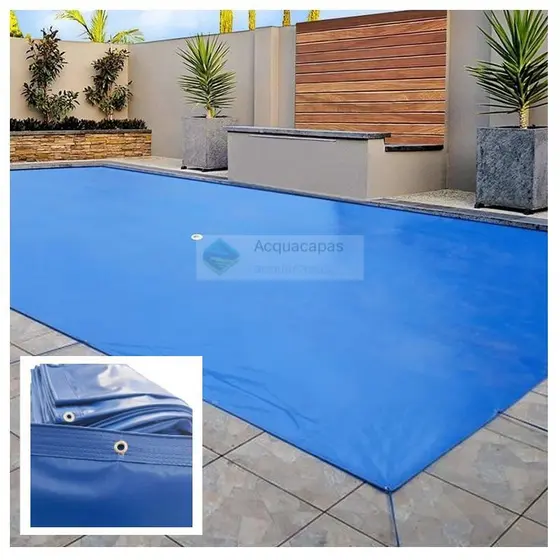 Capa Piscina 4,5x2,5 Emborrachada Forte Leve + Kit + Oferta Acquacapas2