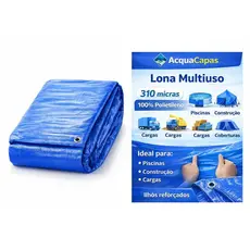 Lona Polietileno 4x2,5 Forte Leve E Grossa 300 Micras Multiuso Impermeável Acquacapas2