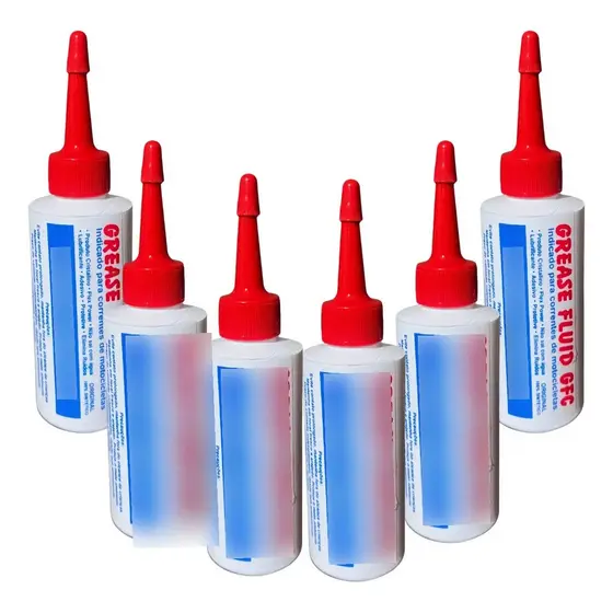 Kit Lubrificante De Corrente Moto  Sintético Grease Fluid
