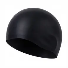 Touca de Natação Silicone Unissex Adulto Elástica Impermeável com Proteção de Orelha para Cabelos Longos e Curtos