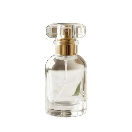 Frasco Vidro com Spray Luxo Elegante Essências Perfume Viagem 30ml