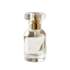 Frasco Vidro com Spray Luxo Elegante Essências Perfume Viagem 30ml