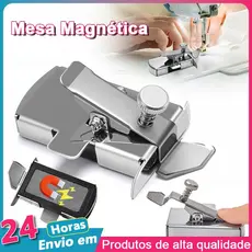 Guia Magnético para Máquina de Costura - Acessório para Bainha Reta, Universal e Fácil de Usar