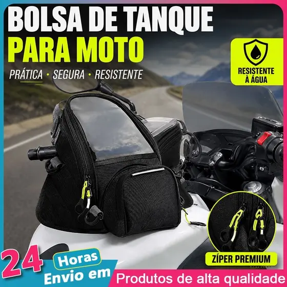 Nova Bolsa de Navegação para Moto Tanque Impermeável Multiuso