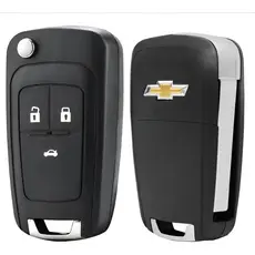 Carcaça Chave Canivete Gm Cruze Cobalt Sonic Prisma Onix 3 Botões 2013 2014 2015 2016 2017