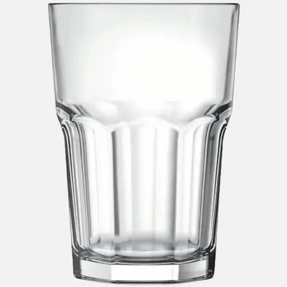 Copo Bristol 410 ml Transparente Nadir - Kit com 6 Unidades