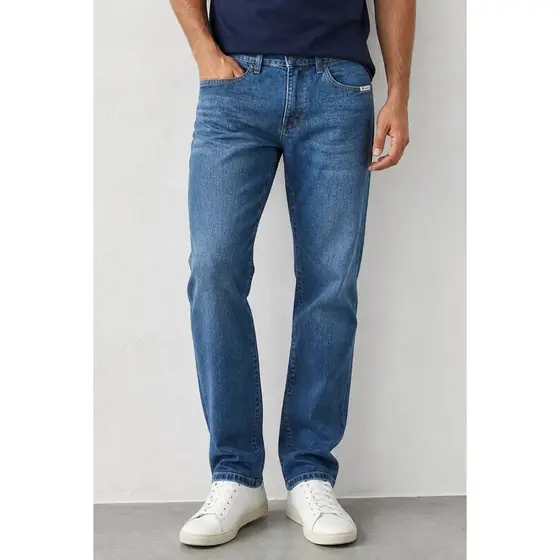 Calça Jeans Masculina Slim Confort Polo Wear
