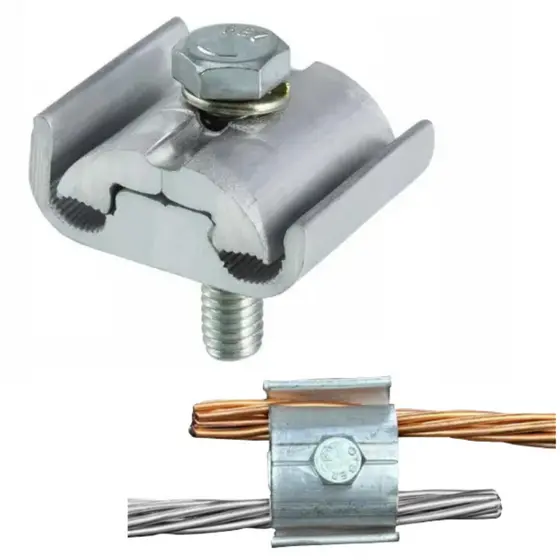 Kit 3 Grampo Conector Tapit Bimetalico 10mm até 70mm - 1 Awg - Derivação Cabo Cobre E Alumínio