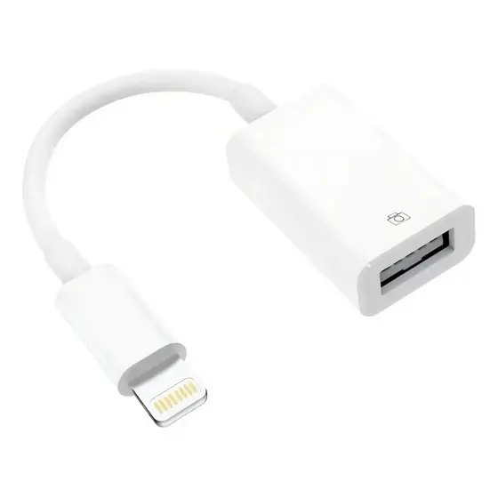 Cabo OTG USB Lightning Compatível Com Iphone USB-IPHONE