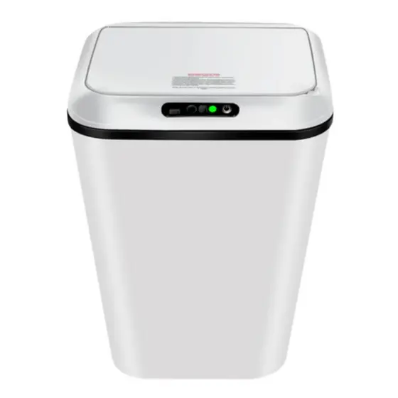Lixeira Sensor Automática Inteligente de Banheiro Cozinha Escritório Capacidade 17 Litros