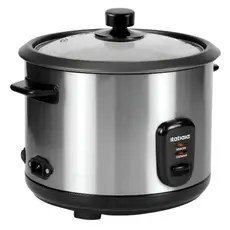 Panela Elétrica de Arroz El Mid 1,5L Inox | 500W | 127V | Prática e Eficiente