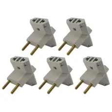 Kit Pino Adaptador Tomada T Alta Durabilidade Pack 5